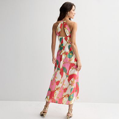 Women's Thalia Sodi Floral Halter Midi Dress