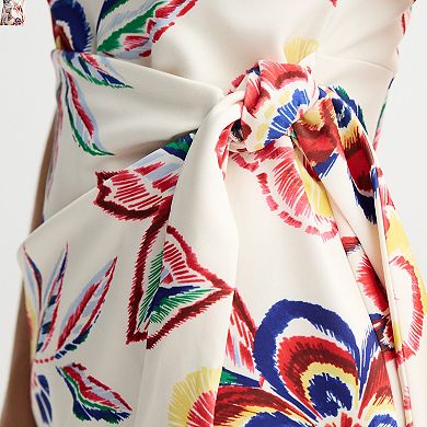 Women's Thalia Sodi Floral Print Short Wrap Dress