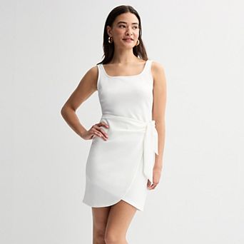 Women's Thalia Sodi Floral Print Short Wrap Dress