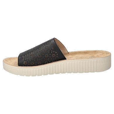 Easy Street Ivey Comfort Women's Platform Slide Sandals