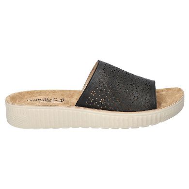 Easy Street Ivey Comfort Women's Platform Slide Sandals