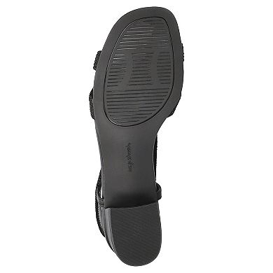 Easy Street Festival Block Heel Women's Woven Sandals