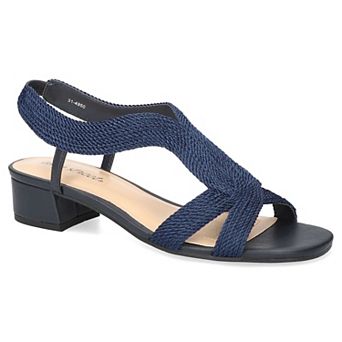 Easy Street Festival Block Heel Women's Woven Sandals