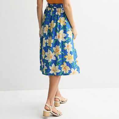 Women's Draper James Belted Midi Skirt