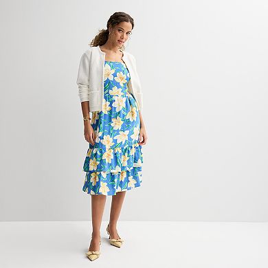 Women's Draper James Flutter Sleeve Midi Dress
