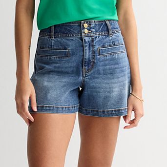 Women's Draper James Welt Pocket Jean Shorts