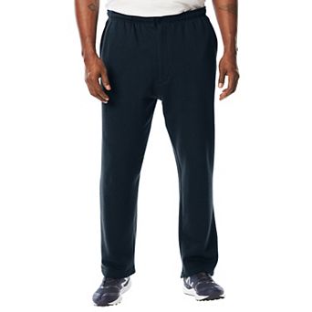 KingSize Men's Big & Tall Fleece Zip Fly Sweatpants
