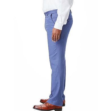 KingSize Men's Big & Tall Linen Blend Plain Front Dress Pants