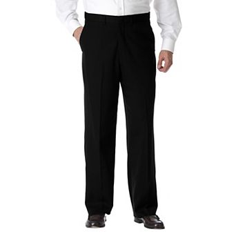 KingSize Men's Big & Tall KS Signature Collection No Hassle Classic Fit Expandable Waist Plain Front