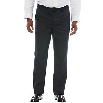 KingSize Men's Big & Tall KS Signature Collection No Hassle Classic Fit Expandable Waist Plain Front