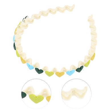 Classic Heart-shaped Headbands For Children 5.91"x5.31"x0.51" 1 Pcs