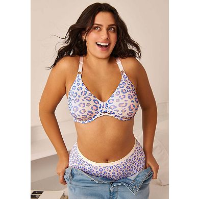 Avenue Women's Plus Size Modern Cotton Spandex Brief 3-Pack