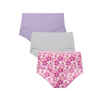 Avenue Women's Plus Size Modern Cotton Spandex Brief 3-Pack
