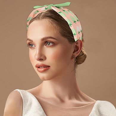 Elegant Strawberry Headbands For Children 6.30"x4.72"x2.05" Green Pink 1 Pcs