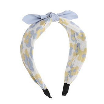 Elegant Flower Pattern Headbands For Children 6.30"x4.72"x2.05" Blue 1 pc