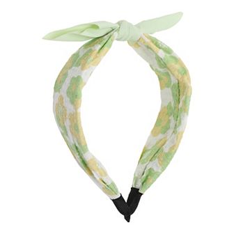 Elegant Flower Pattern Headbands For Children 6.30"x4.72"x2.05" Green 1 pc