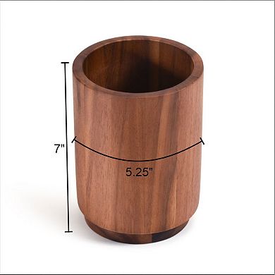 Rotating Lazy Susan Utensil Holder
