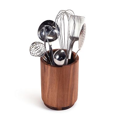 Rotating Lazy Susan Utensil Holder