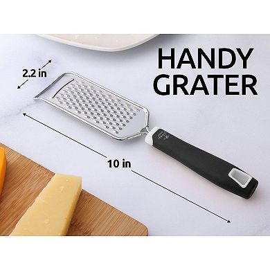Zulay Kitchen 2 Pack Professional Cheese Grater Stainless Steel