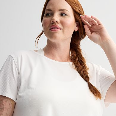 Women's Plus Size Tek Gear® Mesh T-shirt