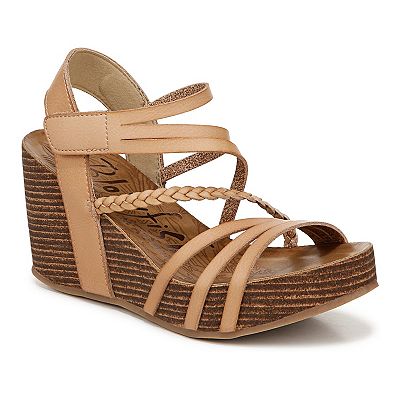 Blowfish Malibu Heidi Women's Wedge Ankle Strap Sandals