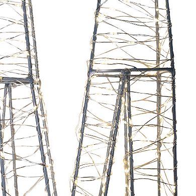 Northlight LED Lighted XMAS Sign Christmas Outdoor Decoration