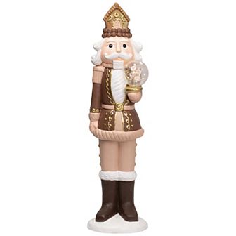 Northlight LED Nutcracker with Globe Table Decor