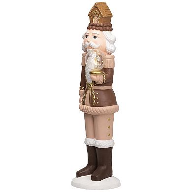 Northlight LED Nutcracker with Globe Table Decor