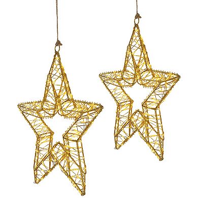 Northlight 2-pc. Outdoor LED Holiday Star Set