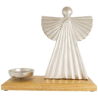 Northlight Heavenly Angel Metal Christmas Votive Candle Holder