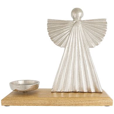 Northlight Heavenly Angel Metal Christmas Votive Candle Holder