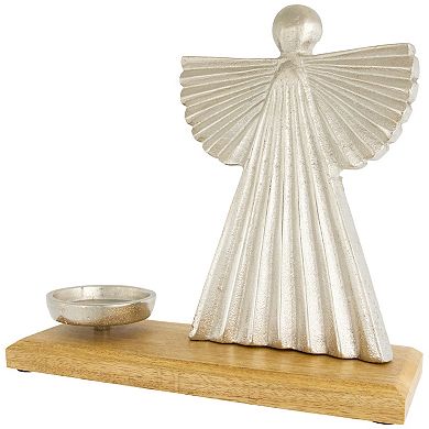 Northlight Heavenly Angel Metal Christmas Votive Candle Holder