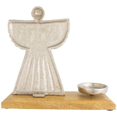 Northlight Heavenly Angel Metal Christmas Votive Candle Holder