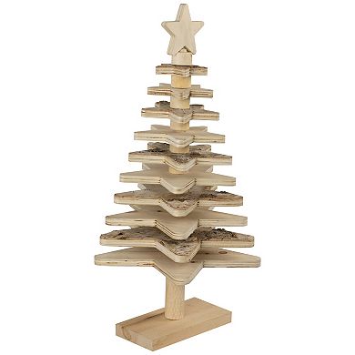 Northlight Star Cut-Outs Wooden Tree Christmas Decoration