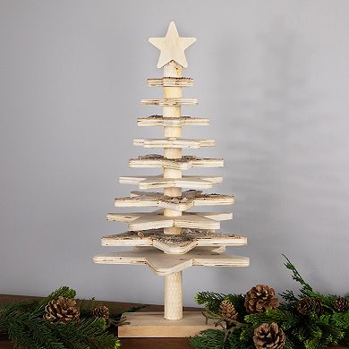 Northlight Star Cut-Outs Wooden Tree Christmas Decoration