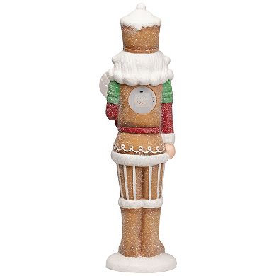 Northlight LED Lighted Gingerbread Christmas Nutcracker Floor Decor
