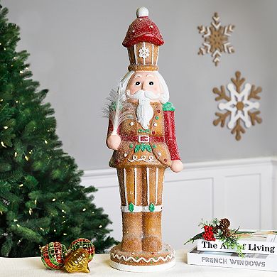 Northlight LED Gingerbread Christmas Nutcracker Table Decor