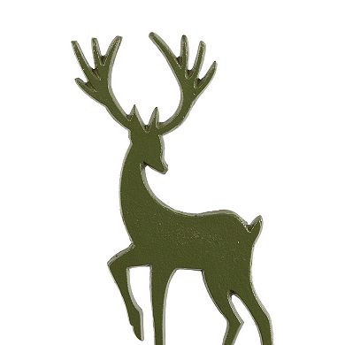 Northlight Reindeer Christmas Metal Tealight Holder