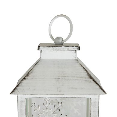 Northlight LED Lighted Snowflakes Christmas Candle Lantern