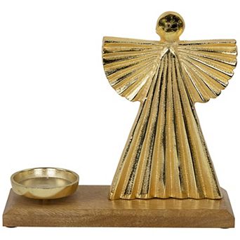 Northlight Heavenly Angel Metal Christmas Votive Holder