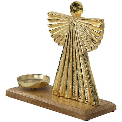 Northlight Heavenly Angel Metal Christmas Votive Holder