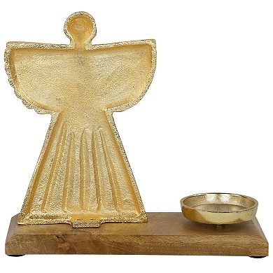 Northlight Heavenly Angel Metal Christmas Votive Holder