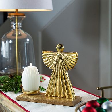 Northlight Heavenly Angel Metal Christmas Votive Holder