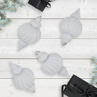 Northlight 4-Piece Shatterproof Finial Christmas Ornaments Set