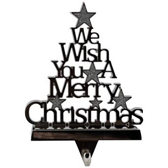 Northlight "We Wish You A Merry Christmas" Tree Stocking Holder