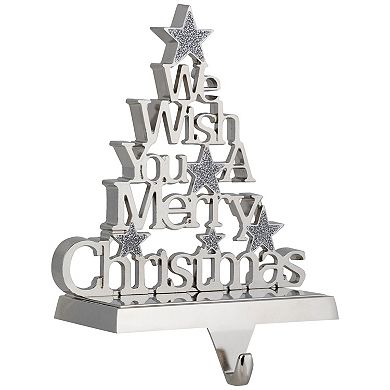 Northlight "We Wish You A Merry Christmas" Tree Stocking Holder