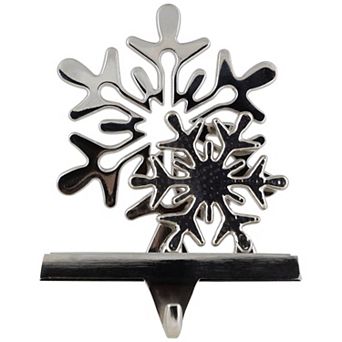 Northlight Double Snowflakes Christmas Stocking Holder