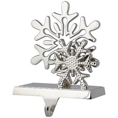 Northlight Double Snowflakes Christmas Stocking Holder