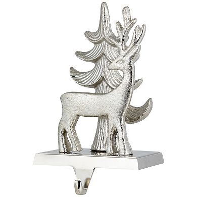 Northlight Reindeer & Pine Tree Christmas Stocking Holder