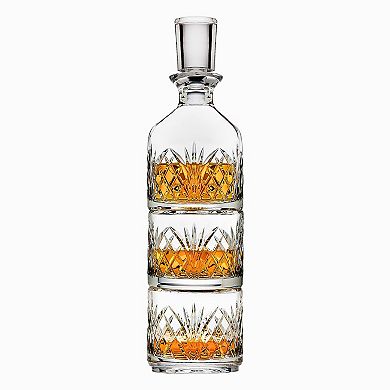 Godinger Silver Dublin Crystal Stacking Decanter